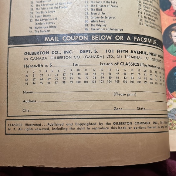 1942 Classics Illustrated The Count of Monte Cristo - Picture 5 of 7